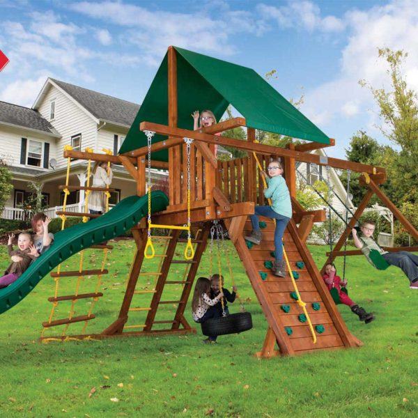 Sunshine Castles Swing Sets | Rainbow Play Systems