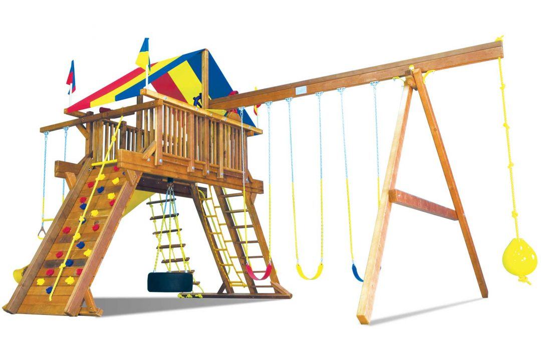 King Kong Castle Pkg II Loaded & Supersized (30A) Rainbow Play Systems