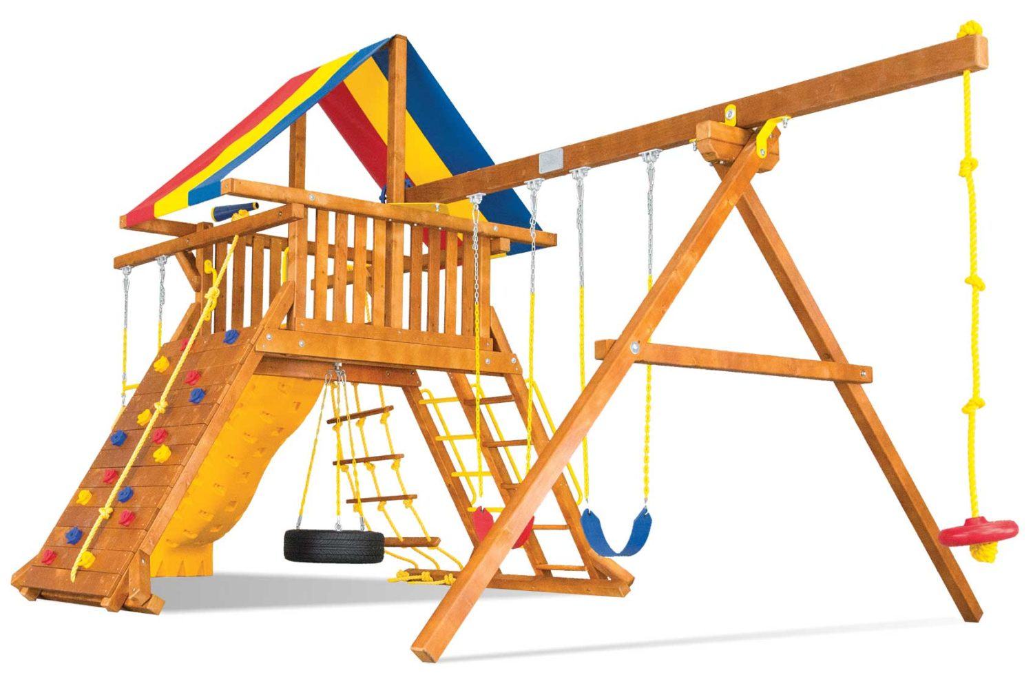 Circus Turbo Feature Castle Pkg II (14A) Rainbow Play Systems