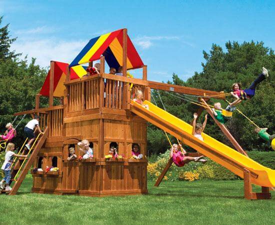 King Kong Clubhouse Playsets | Rainbow Play Systems
