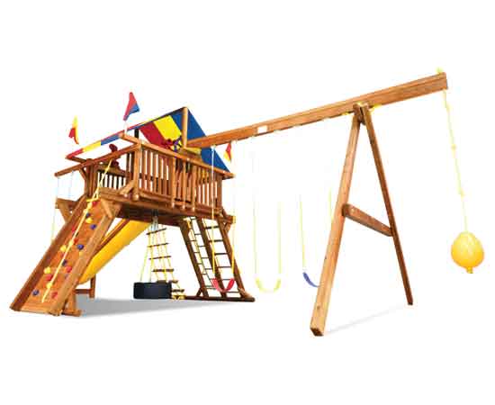Monster Castle Pkg II Supersized & Loaded (66C) | Rainbow Play Systems