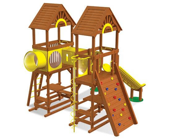 Rainbow Play Village Design 404 (25) | Rainbow Play Systems