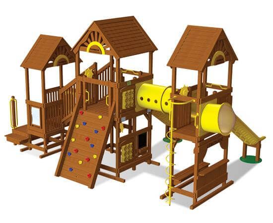 Rainbow Play Village Design 801 (40) | Rainbow Play Systems