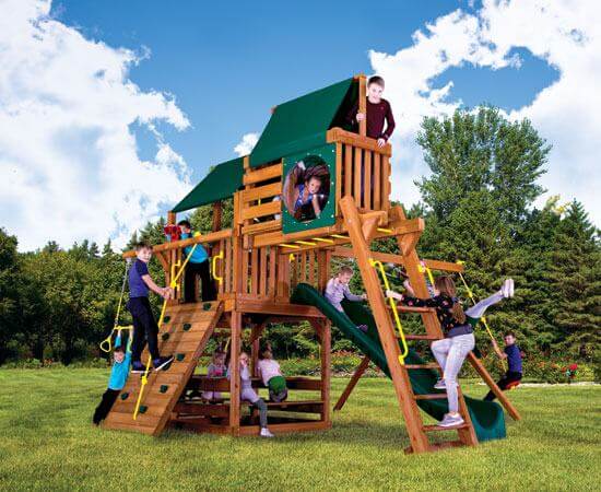 Circus Clubhouse Playsets | Rainbow Play Systems