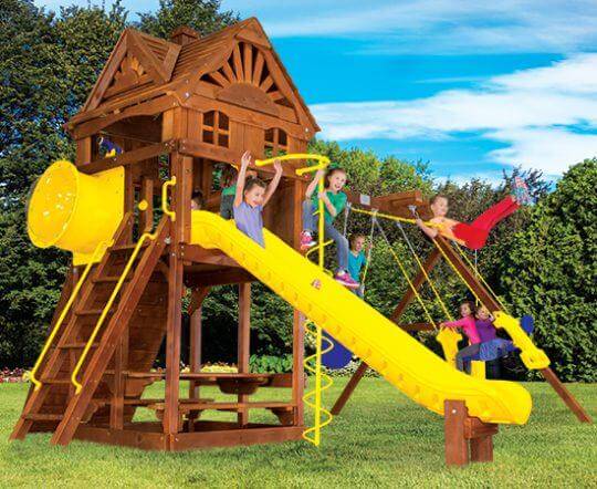 Rainbow Clubhouse Playsets | Rainbow Play Systems