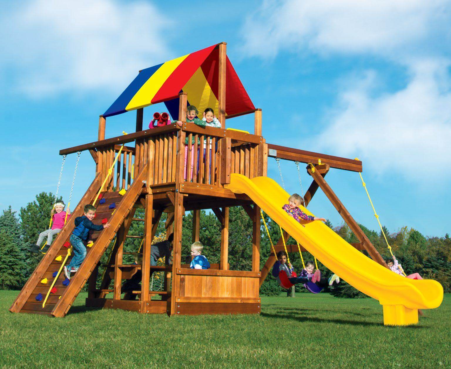 Monster Clubhouse Playsets | Rainbow Play Systems