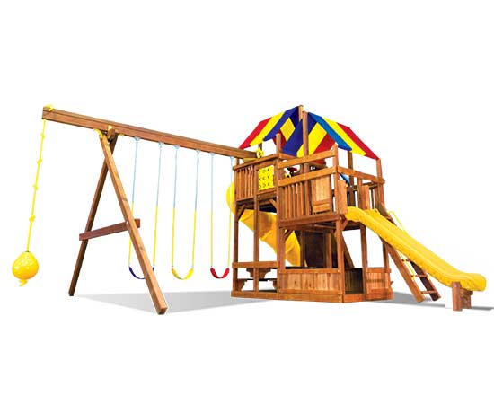 King Kong Clubhouse Pkg II Outrageous (47G) | Rainbow Play Systems