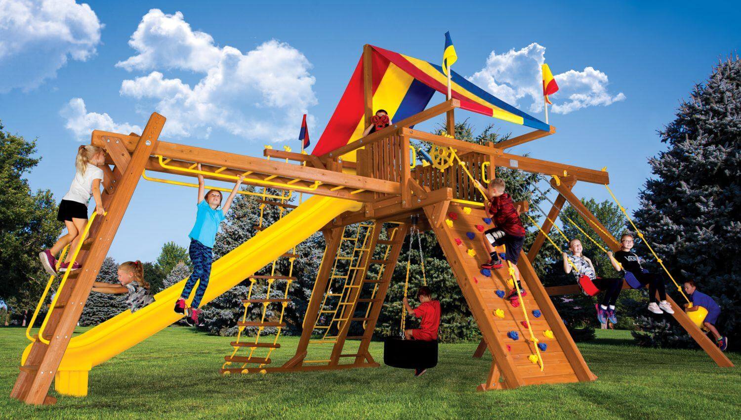 King Kong Castle Pkg III Loaded 25C Rainbow Play Systems