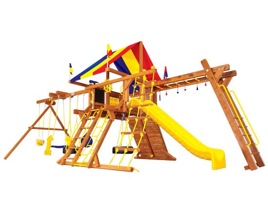 Sunshine Castle Pkg III Smorgasbord (15H) | Rainbow Play Systems