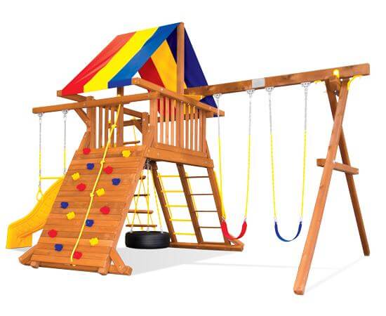 Circus Castle Pkg II Popular (9B) | Rainbow Play Systems