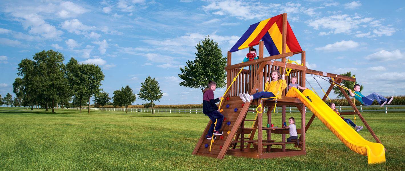 Swing Sets & Playsets Rainbow Play Systems