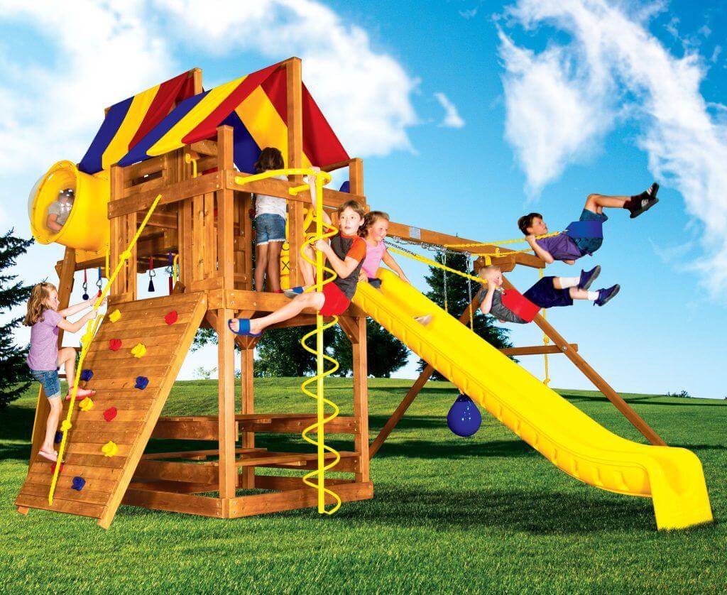 Fiesta Clubhouse Playsets | Rainbow Play Systems