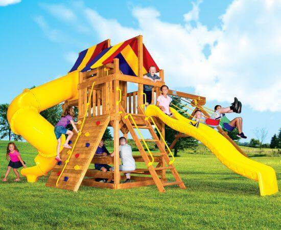 Fiesta Clubhouse Playsets | Rainbow Play Systems